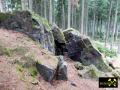 Quarzitklippen am Gipfel des Hirschenstein bei Hartmannsdorf nahe Kirchberg im Erzgebirge, Sachsen, (D) (9).JPG